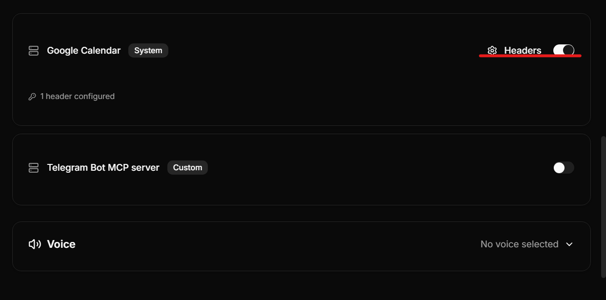 Enable calendar flow